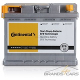 Continental 2800012038280 Starterbatterie für RENAULT VW