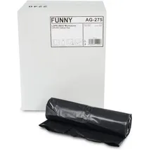Funny Müllsäcke, schwarz, 240 Liter, 75 Stück)