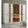 JV Möbel Kleiderschrank 60 x 220 x 270 cm Weiß
