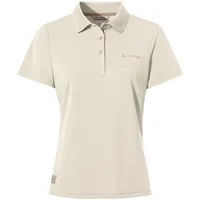 Vaude Damen Women's Essential Polo T-Shirt, Ecru, 48 EU