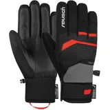 Reusch Venom R-TEX® XT steel gray / fire red, 8,5