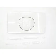 Sanit Betätigungsplatte L-Start/Stopp Spülung Kunststoff weiß 16.021.01..0000