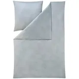 Estella Bettwäsche Pippa 155 x 220 cm Jersey Grau