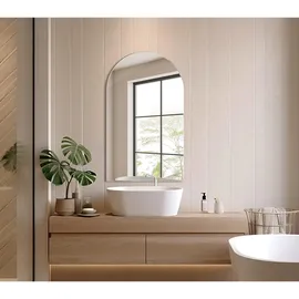 wallfluent Spiegel 50 x 90 cm Transparent