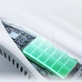 JISULIFE Neck Fan 3 4000 mAh Nackenventilator Grau