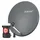 Dur-Line MDA 60 Anthrazit - Digiatale 1 Teilnehmer Satellitenschüssel Komplett-Anlage mit +Ultra Single - LNB [Camping, Astra 19,2°, DVB-S/S2, Full HD, 4K, 3D]