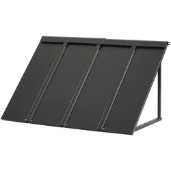 VEVOR Fenstermarkise Türvordach Sonnenschutz Überdachung Markise 112,5x61x61cm