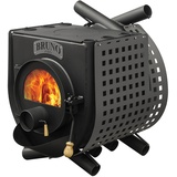 Werkstattofen BRUNO® Pyro II mit Herdplatte und Seitenblech | 16 kW