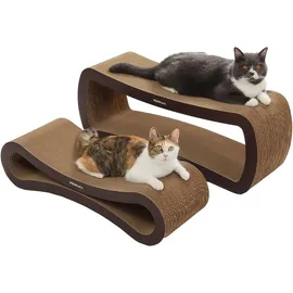 petrhein Ascent Paw Kratzpappe 27 x 86 x 32 cm braun