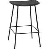 Muuto Fiber Barhocker 65 cm Schwarz