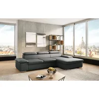 sit&more Ecksofa »Valantine L-Form, B: 286 cm« mit Arm- & Kopfteilverstellung, optional mit Bettfunktion