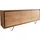 DeLife Sideboard Stonegrace 175 cm Akazie Natur 2 Türen 3 Schubladen Steinfurnier V-Fuß