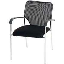 Mendler Tulsa 4er Set schwarz