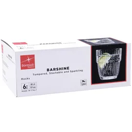 Bormioli Rocco Barshine Rocks Glas 0,3 l 6 St.