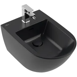 Villeroy & Boch Bidet „Antao“, Befestigung verdeckt in Pure Black