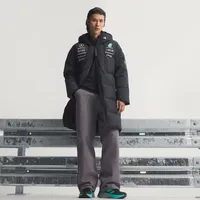 adidas Herren Mercedes - Amg Petronas Formula 1 Team Engineers Winter Coat, black, L
