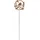 Badeko Gartenstecker Vogel Elise 130 x 30 cm Braun