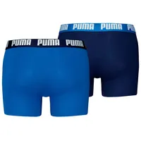 Puma Boxer Boxershorts Men Everyday Basic Boxers 2P in Blau