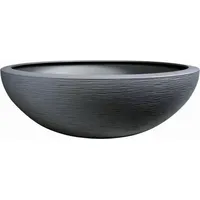 Eda Pflanzschale Ø 59 x 21 cm grau/dunkelgrau