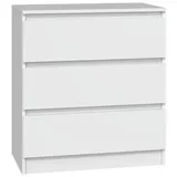 Top e shop ibonto Tresenkommode Nachtkommode mit 3 Schubladen Stilvoll & Funktional für jedes Zuhause