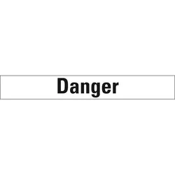Aufkleber I Signalwort Danger, Folie, selbstklebend, 26x10mm, 20/Bogen, GHS-Verordnung