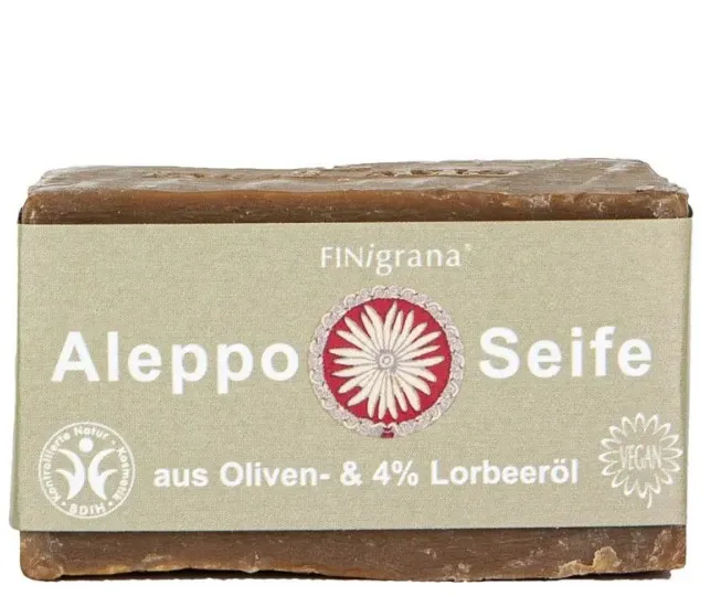 Finigrana Aleppo Seife mit 4% Lorbeeröl