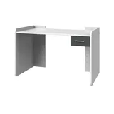 Möbel Kraft Schreibtisch ¦ weiß ¦ Maße (cm): B: 124 H: 77 T: 70.0
