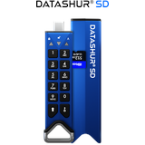 iStorage datAshur SD Twin pack, 2 Stück, USB-C 3.0 [Stecker] (IS-FL-DSD-256-DP)