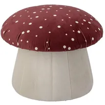 Bloomingville Lue Hocker, rot Polyester