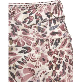 VIVANCE Jerseyrock Damen Blumendruck/Creme-Mauve/Weiß Minirock 36