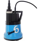 Jung Schmutzwasserpumpe Simer 6 OD6601G-06 230 V, 10 m mit Schuko Stecker
