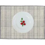 APELT Platzset APELT "Cona 35x48 col. 60", grau (beige), B:35cm L:48cm, 90% Polypropylen, 10% Polyester, Platzsets, mit Kettelrand