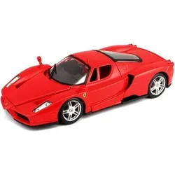 BBURAGO 15626006 1:24 Ferrari Race & Play Ferrari ENZO 2002-2004, rot