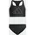 Adidas Performance Big Bars Kids Bikini Black / White 164