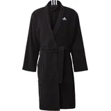 adidas 3-Streifen Bademantel Schwarz S