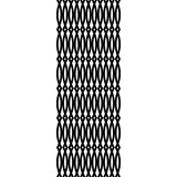 Queence Vinyltapete Dominic, glatt, Farbverlauf, abstrakt, bedruckt, gemustert, 90x250cm, selbstklebend, kinderleichte Anbringung, Sticker schwarz