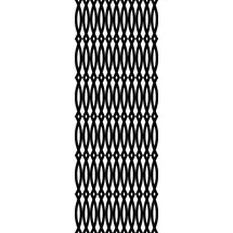 Queence Vinyltapete Dominic, glatt, Farbverlauf, abstrakt, bedruckt, gemustert, 90x250cm, selbstklebend, kinderleichte Anbringung, Sticker schwarz