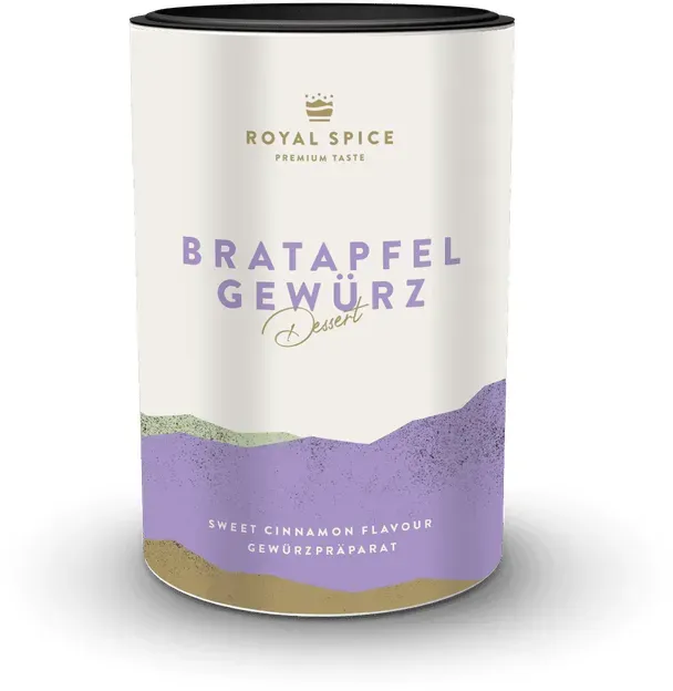 Royal Spice Bratapfel Gewürz, 140g Dose