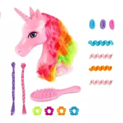 Einhorngrub für das Frisieren - Set für die Mähnengestaltung