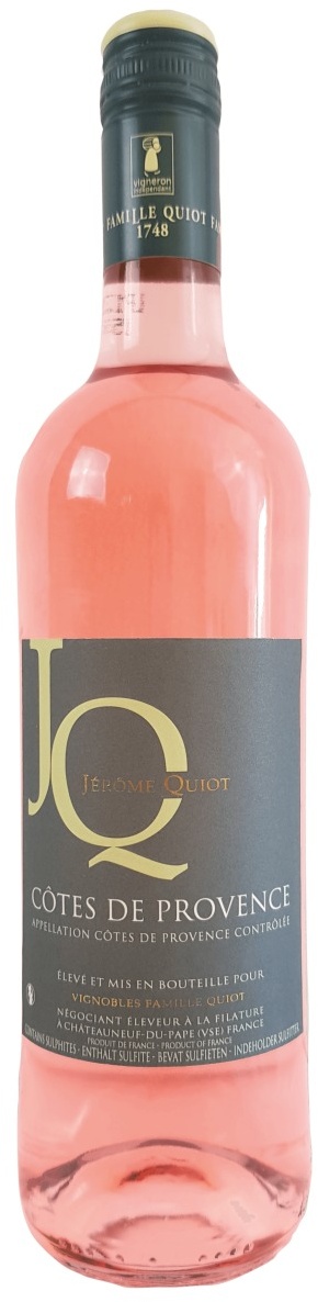 Côtes de Provence Rosé JQ Jérôme Quiot AOC (2022), Famille Quiot