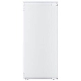 AMICA EKSS 361 215 Einbaukühlschrank mit Gefrierfach, Nischenhöhe 102 cm 140 L, Schlepptürtechnik, LED Beleuchtung, weiß