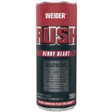 Weider Rush RTD, 24 x 250 ml Dose (Pfandartikel), Rote Beeren