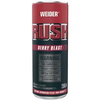 Weider Rush RTD, 24 x 250 ml Dose (Pfandartikel), Rote Beeren