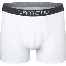 CAMANO Boxershorts comfort grau/schwarz/weiß L 6er Pack