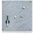 Hti-Living Memoboard Glas 1 Memoboard 3 Magneten 1 Stift grau