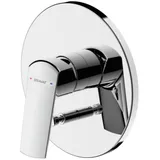 Bravat Valencia Fertigset Wannenfüll- u. Brausearmatur Einhandmischer Unterputz Chrom 3519052