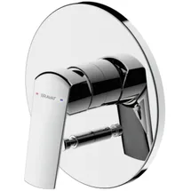 Bravat Valencia Fertigset Wannenfüll- u. Brausearmatur Einhandmischer Unterputz Chrom 3519052
