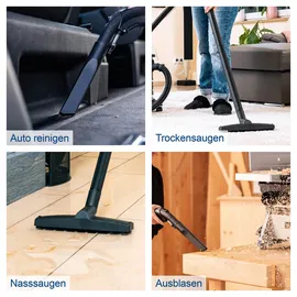 SCHEPPACH ASP50-ES Nass- und Trockensauger 50L