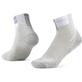Buff Coolnet Quarter Laufsocken 39-41 Beige/Grau