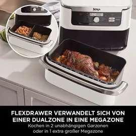 Ninja Foodi FlexDrawer AF500EUWH 10,4 l weiß